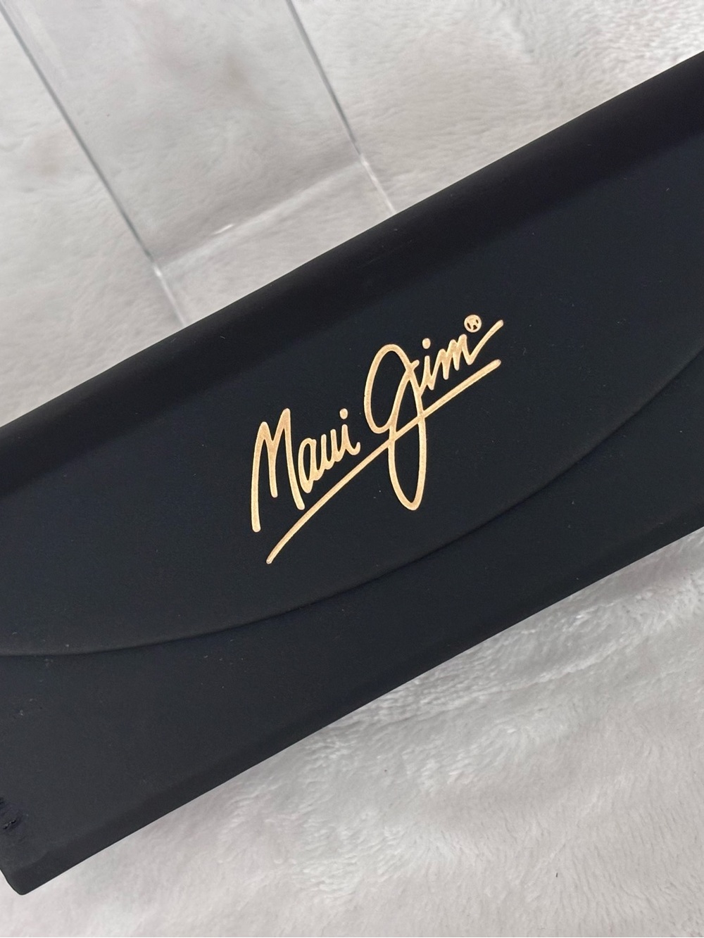 MAUI JIM Wood Rose Butterfly Navy Polarized Sunglasses with Case MJ870-03--NEW - Picture 14 of 16